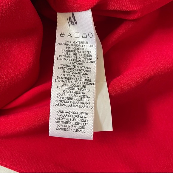 Dress the Population Women's Eden Halter Neck Bodycon Dress Rouge Red Size M NWT - Picture 8 of 9